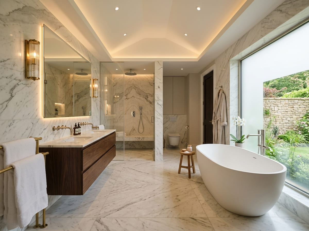 Custom Bathroom Renovation in Wingate