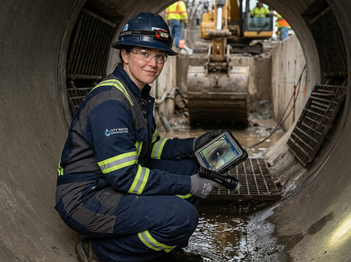 Sewer Line Inspection & Replacement in Wingate